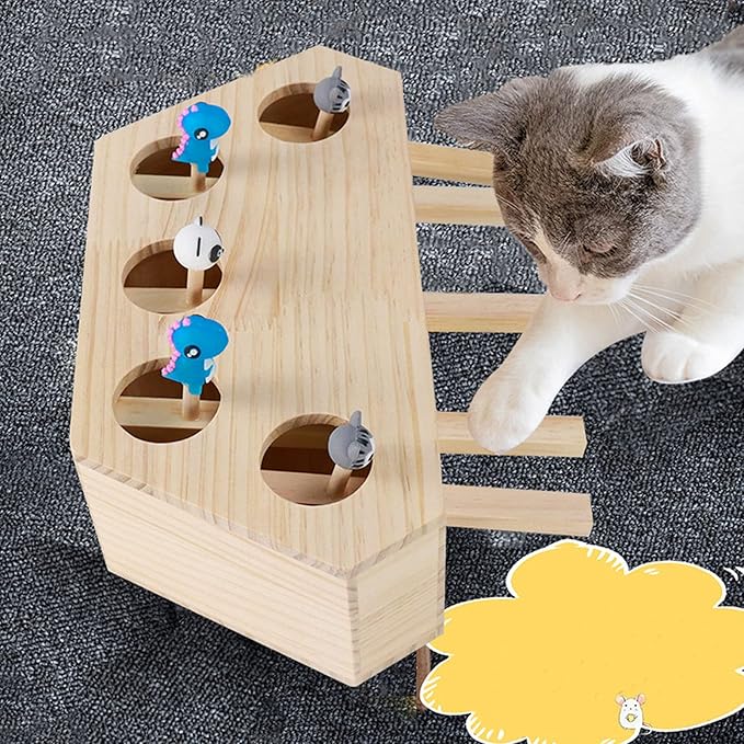 You are currently viewing Top 5 Reasons Why Your Cat Will Love the Whack-a-Mole Cat Punch Box!